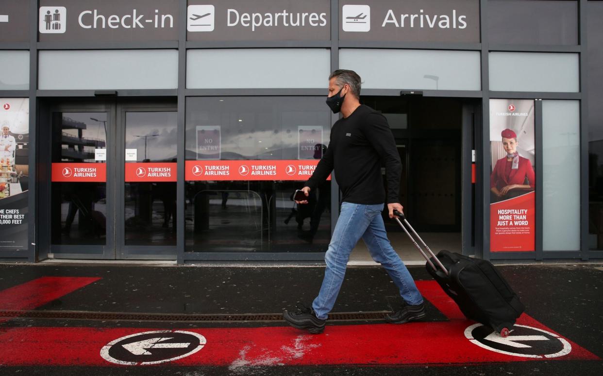 The Daily Telegraph understands that passengers arriving into Edinburgh will be taken to Glasgow until at least Friday - PA