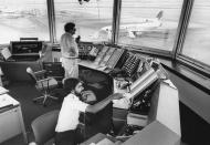 This is the Air Traffic Control Tower around that time.