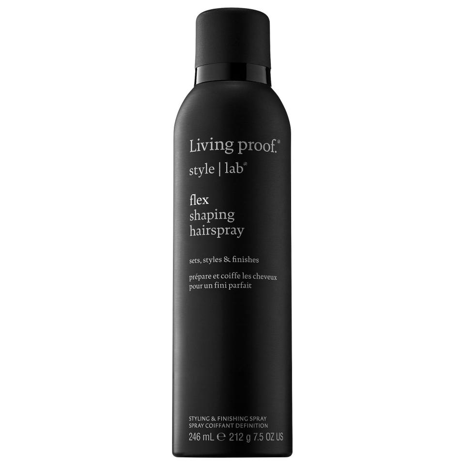 <p><strong>Living Proof</strong></p><p>sephora.com</p><p><strong>$30.00</strong></p><p>This flexible hairspray from Living Proof is ideal for days when you're doing multiple styles. It can be used on damp or dry hair and <strong>will keep the shape of whatever look you're going for</strong> (updos, beachy waves, you name it), but isn't so stiff or strong that you can't switch things up without having to wash your hair first.</p><ul><li><strong>Size: </strong>7.5 oz. </li><li><strong>Hold: </strong>Medium</li></ul><p><em><strong>THE REVIEW: </strong>"I have thick, dry, wavy hair and I prefer soft touchable styles," writes a tester, adding that the "hold on this is great with no added stiffness, and it's absolutely great in humidity, at the beach, or in the winter against static."</em> </p>