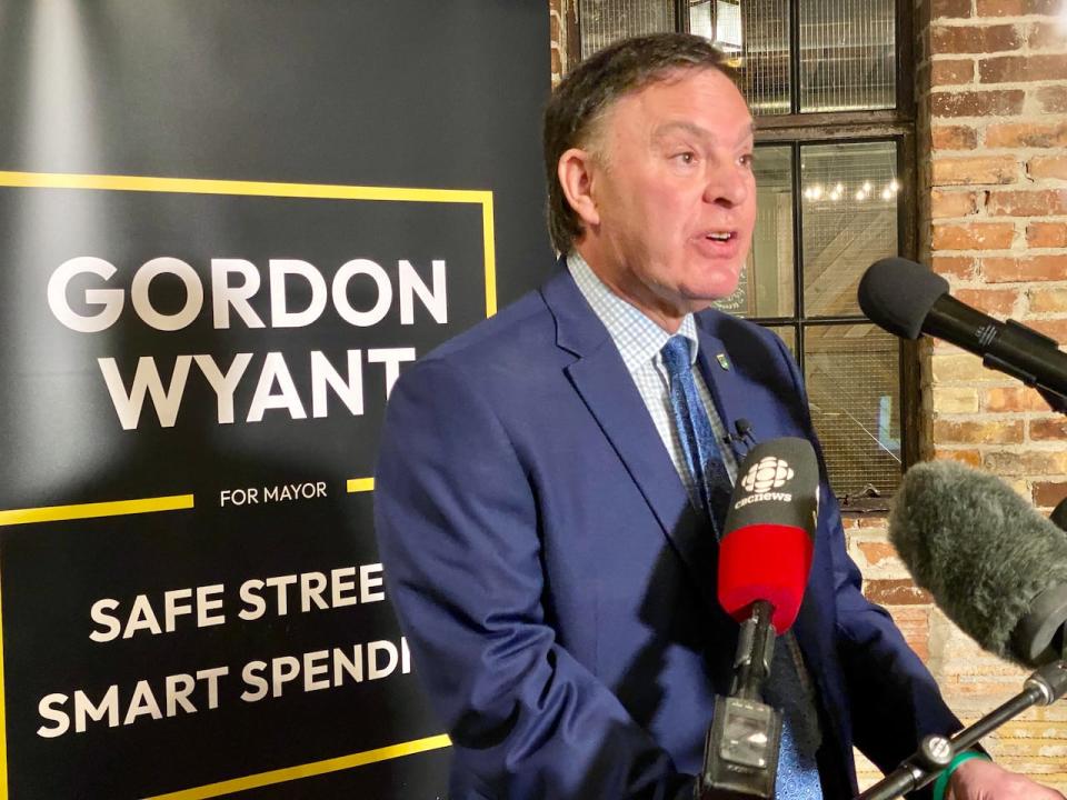 Gordon Wyant, MLA for Saskatoon Northwest, has announced he will run for mayor of Saskatoon in the civic election set for November.  