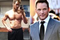 The actor lost a total of 60 pounds (27kg) for the first Guardians of the Galaxy in 2014. What a transformation!