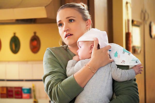 <p>Bill Inoshita/CBS</p> Emily Osment in 'Young Sheldon.'