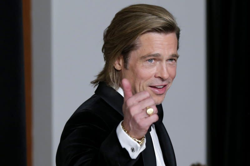 Brad Pitt attends the Academy Awards in 2020. File Photo by John Angelillo/UPI