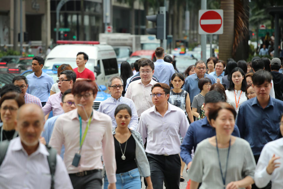 Singaporeans can expect to live up to an average of 85.4 years in 2040, according to a global study. (Photo: Reuters/Calvin Wong)