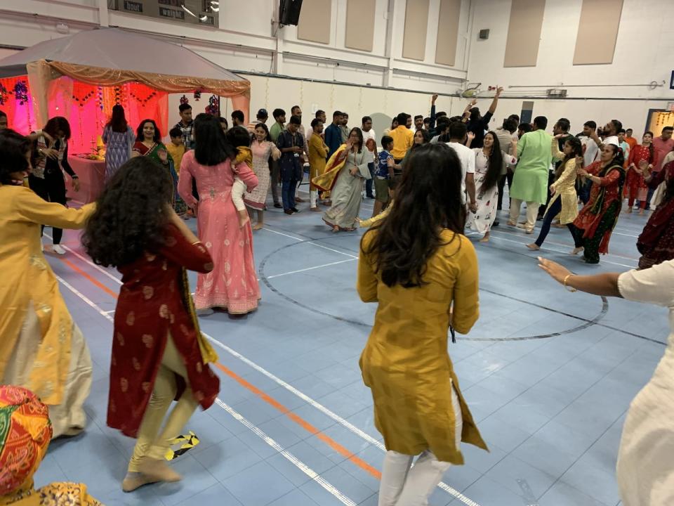 The celebration of the festival happened in an NBCC gym where gatherers danced and engaged in ceremonial worship before moving on to Mispec Beach to bade farewell to the god. 