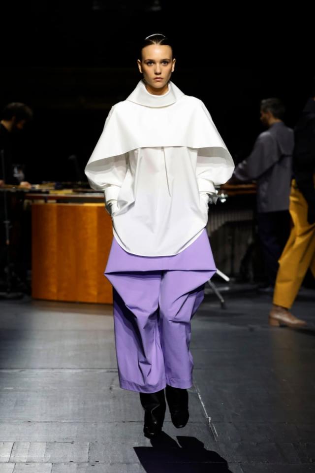 Issey Miyake FW23 Proves It's Chic to Be Square