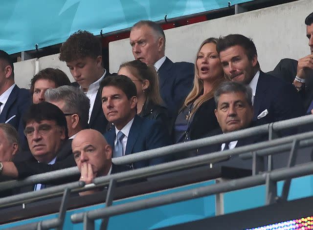 CARL RECINE/getty Tom Cruise at EURO 2020 in July 2021