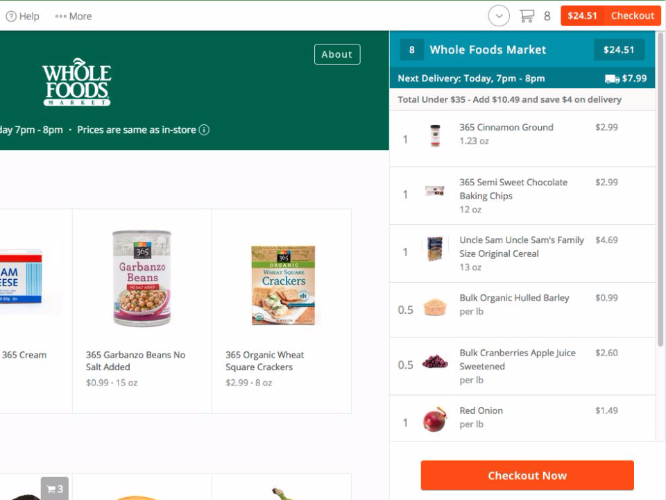 instacart shopping