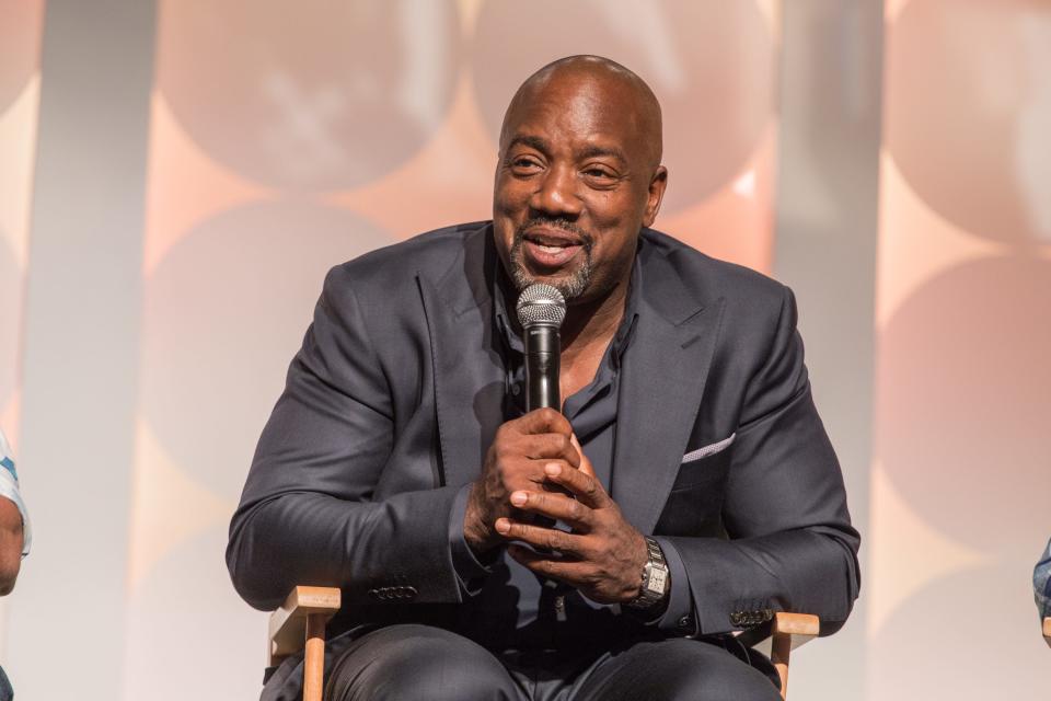 Malik Yoba speaks during the MegaFest Leading Men In Hollywood Panel at the Omni Hotel on June 29, 2017 in Dallas, Texas.