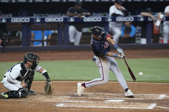 Contreras homers twice as Acuña, Braves beat Marlins 4-3