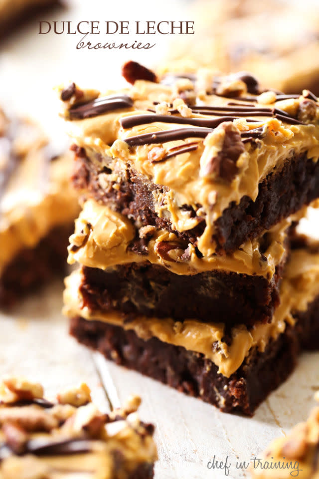 Dulce de Leche Brownies