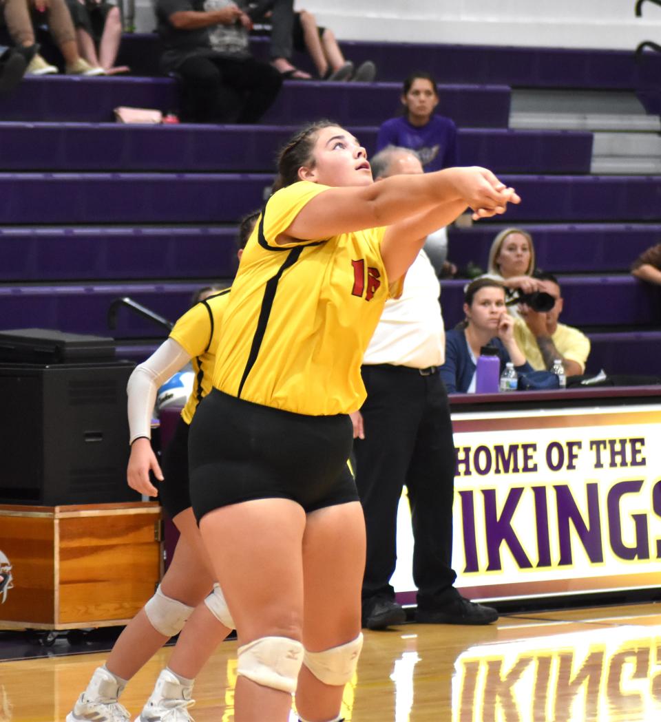 Reading Volleyball versus Bronson Sept. 21, 2022