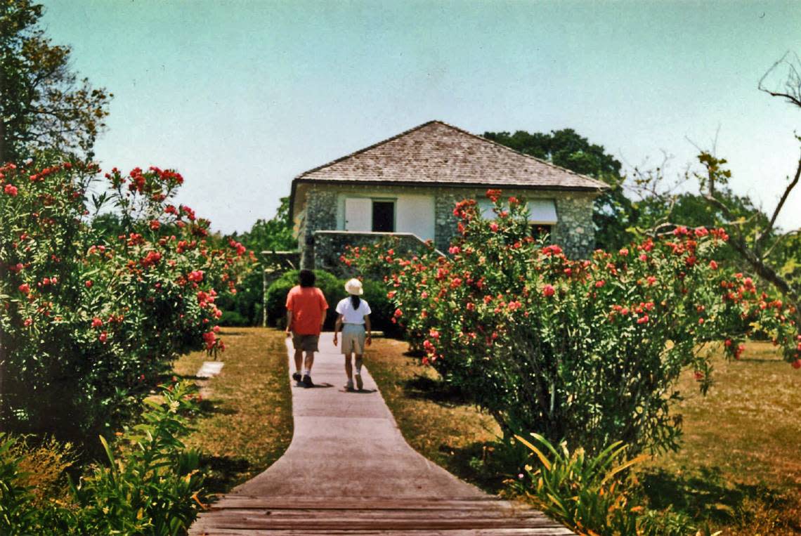 Lignumvitae Key gives visitors a glimpse into Florida’s past to a time far before human influence and development. The only sign of civilization is William J. Matheson’s house, built in 1919. Miami Herald File