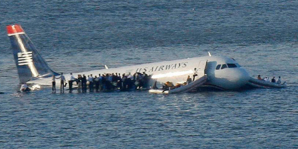 Sullenberger's amazing actions helped save the lives of everyone onboard. (TODAY)