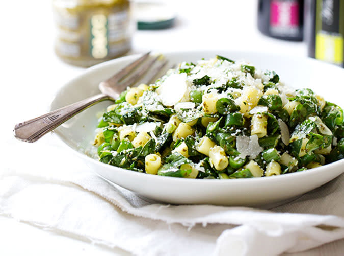 Five Ingredient Simple Green Pasta Salad