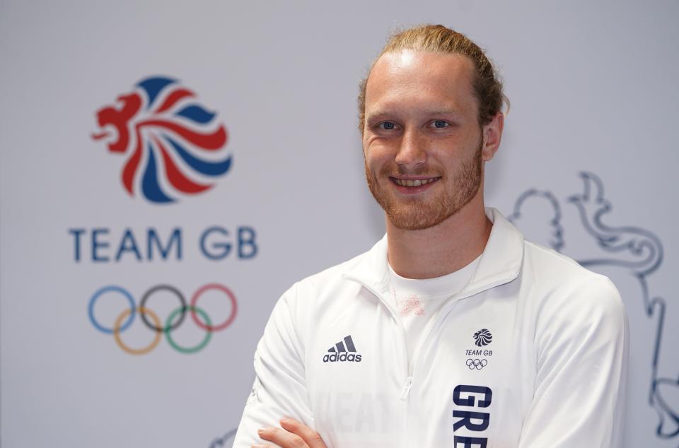 Luke Greenbank qualified second fastest for the 200m backstroke final (Mike Egerton/PA) (PA Wire)