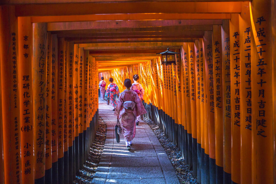 Le Fushimi Inari-taisha (Crédit : Getty Images)