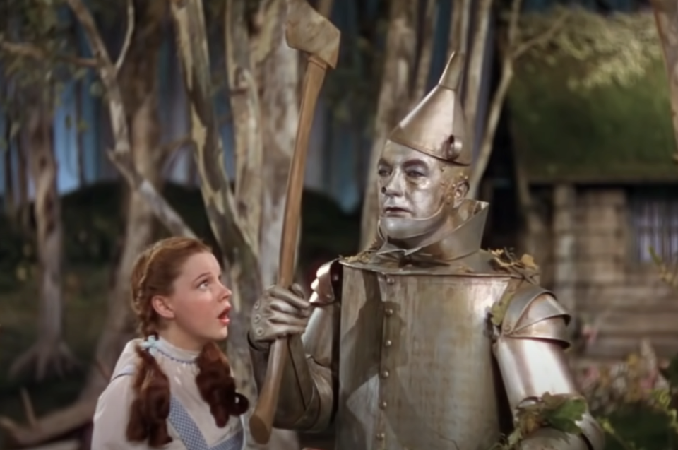 Dorothy and the Tin Man