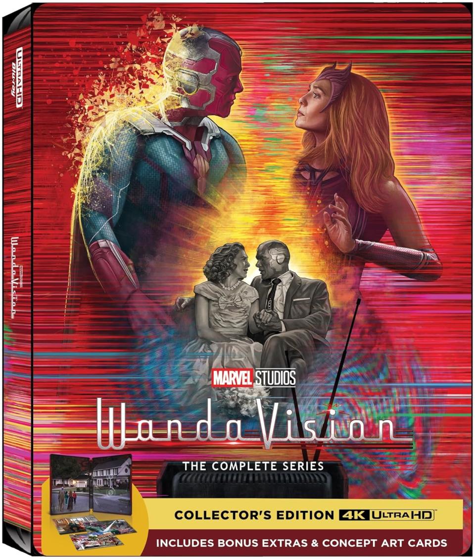 steelbook cover of WandaVision series