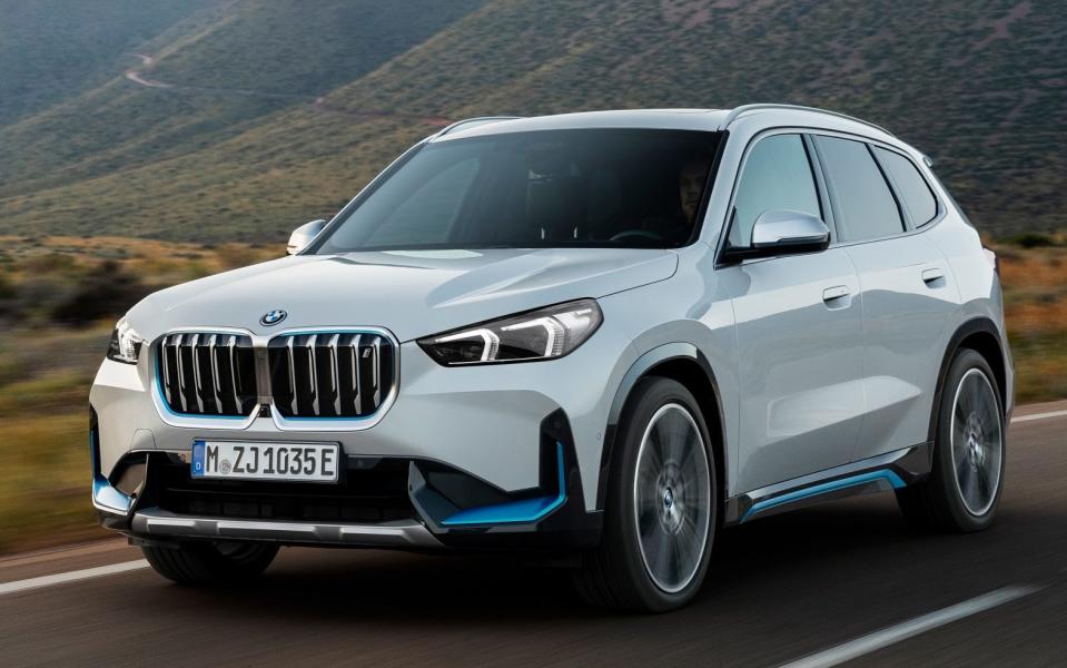 BMW X1: there's a touch more room in the back and the boot than the GLA