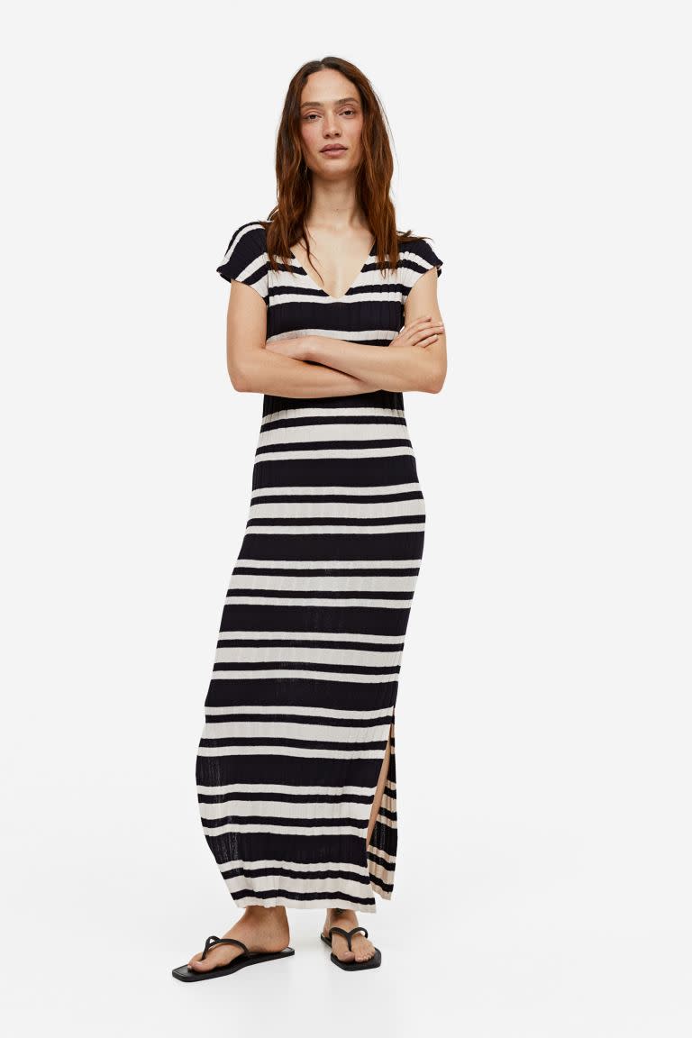 Rib-knit Dress. Image via H&M.