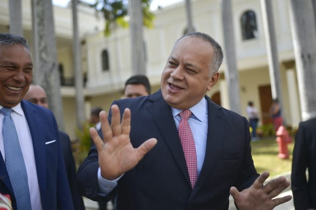 Diosdado Cabello, president of the National Constituent Assembly, has also tested positive