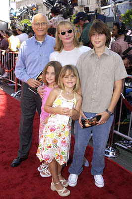 Norman Lear and family at the LA premiere of 20th Century Fox's Star Wars: Episode II