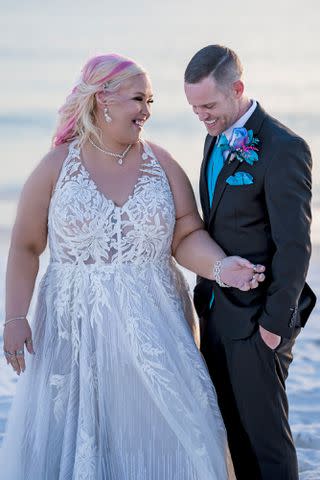 Christine Salvador/WE tv Mama June Shannon wore a David's Bridal gown for her big day earlier this year