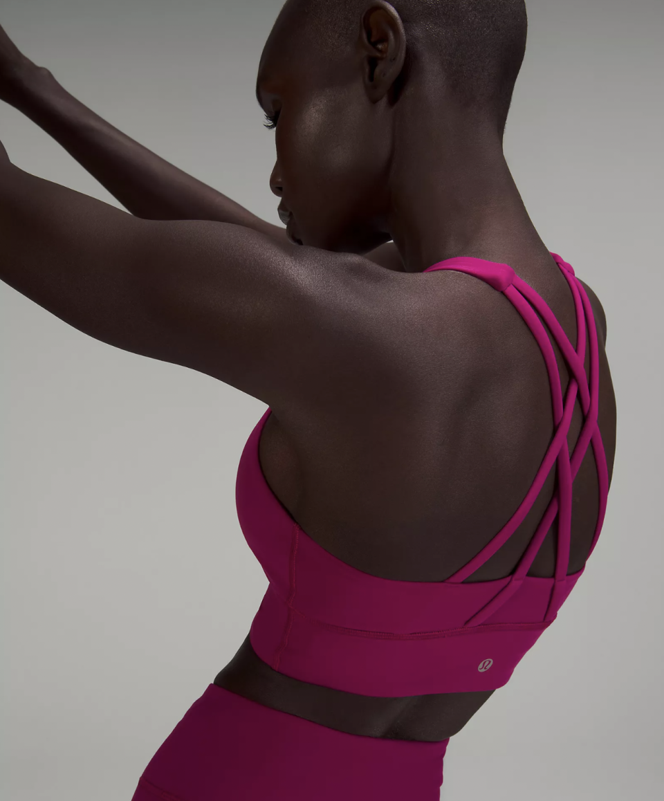 Energy High-Neck Longline Tough Bra (Photo via Lululemon)