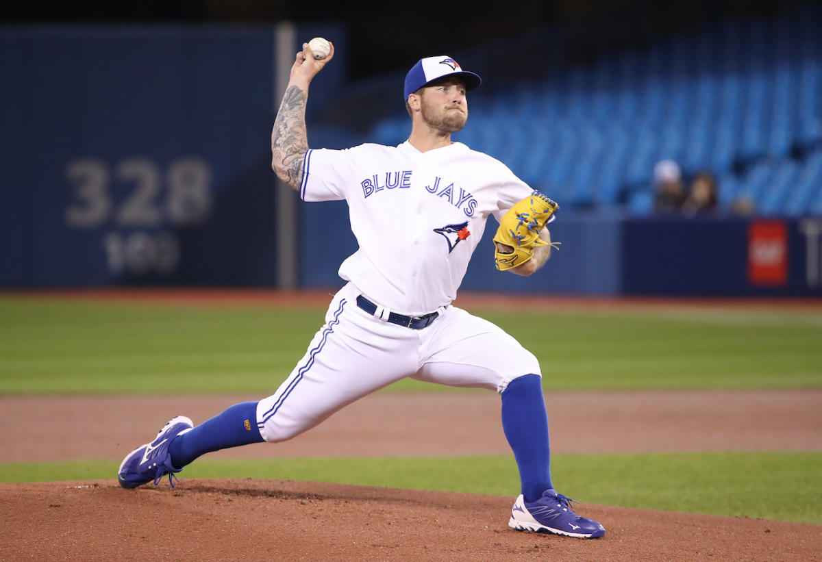 Canadian pitcher Romano sent to triple-A, Jays recall Sean Reid