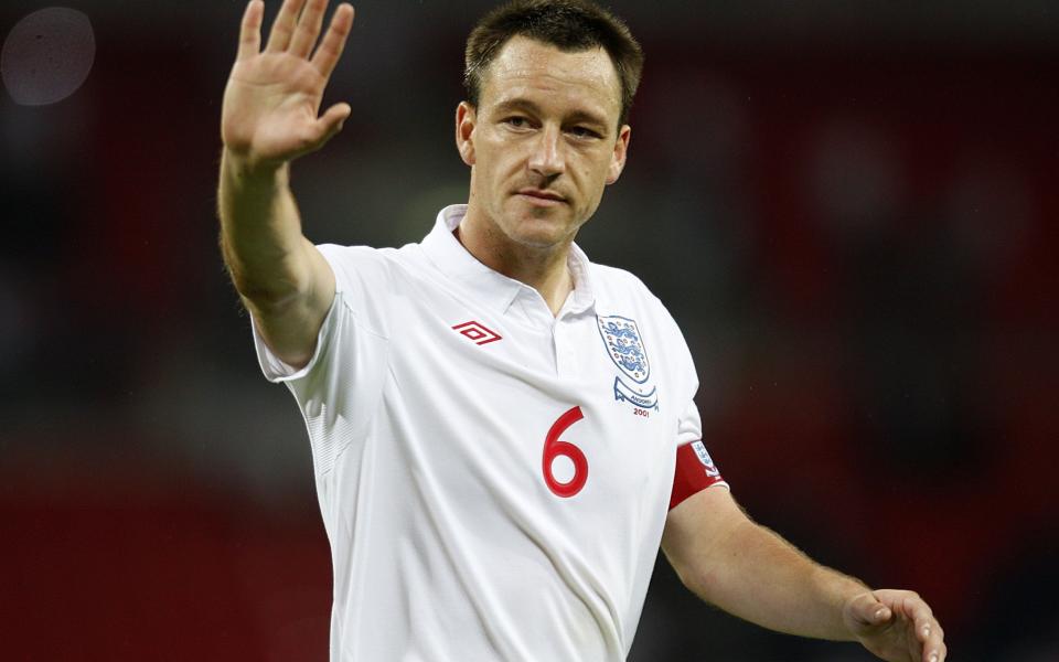 John Terry playing for England - Credit: PA