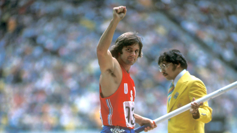 Caitlyn Jenner won a gold medal at the 1976 Olympic Games, prior to her transition. (Rich Clarkson/Getty Images)