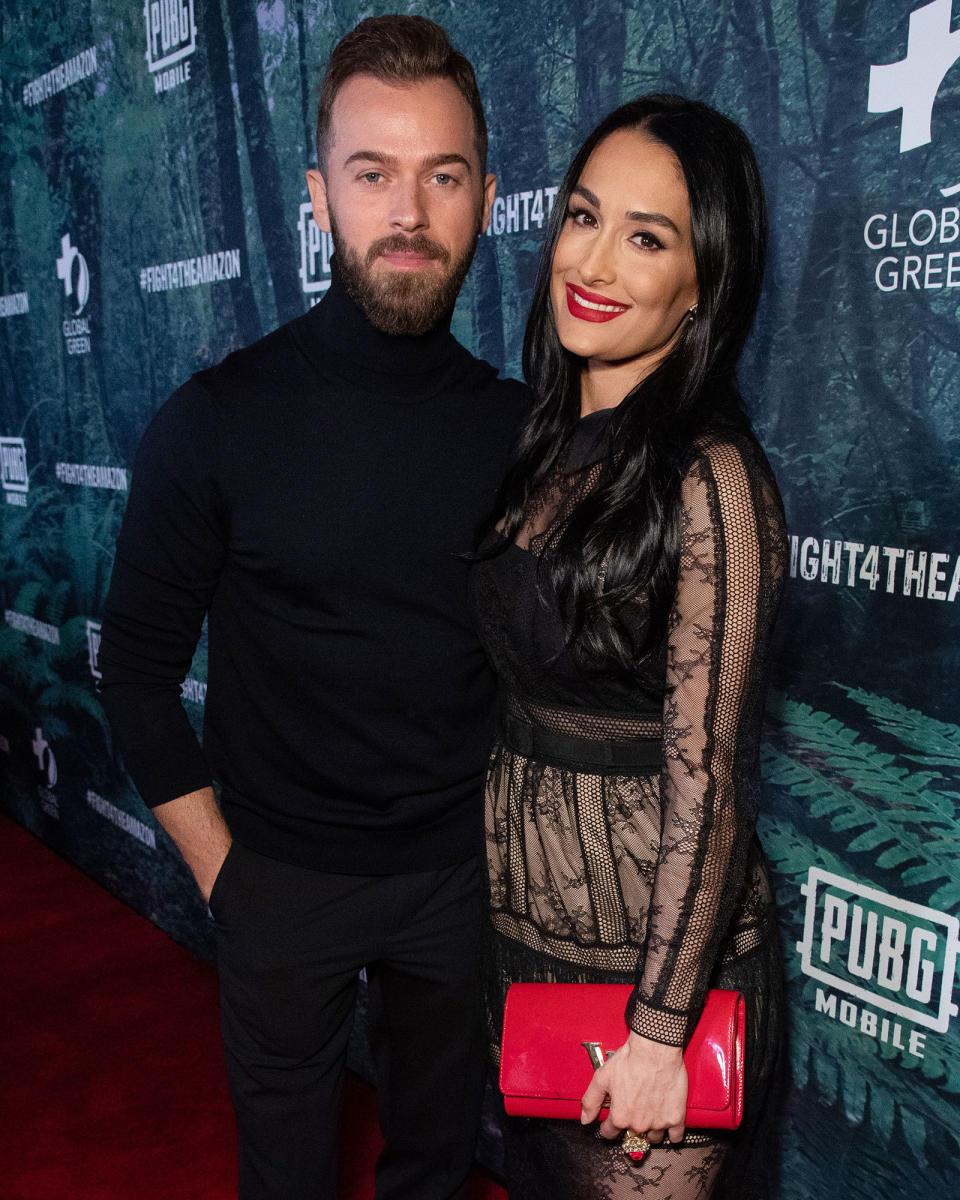 Nikki Bella and Artem Chigvintsev