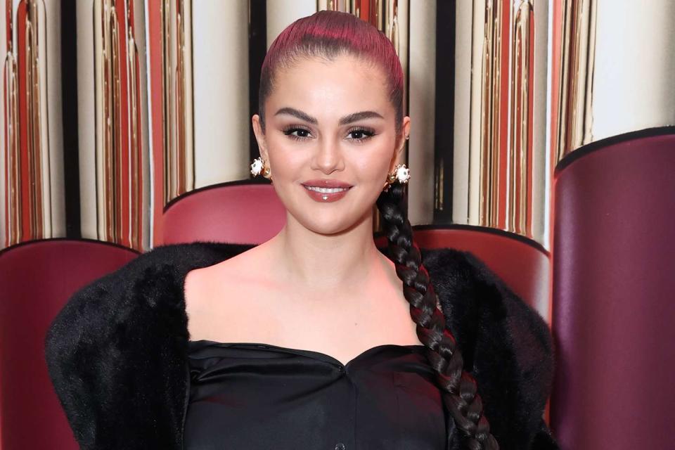 <p>Cindy Ord/Getty Images</p> Selena Gomez in March 2023 in New York City