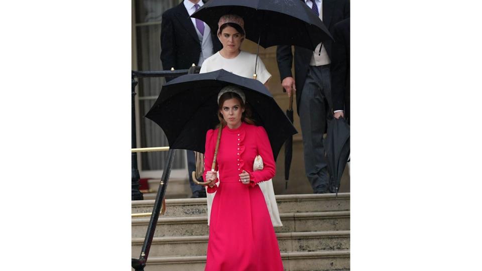 Princess eugenie and beatrice garden party 