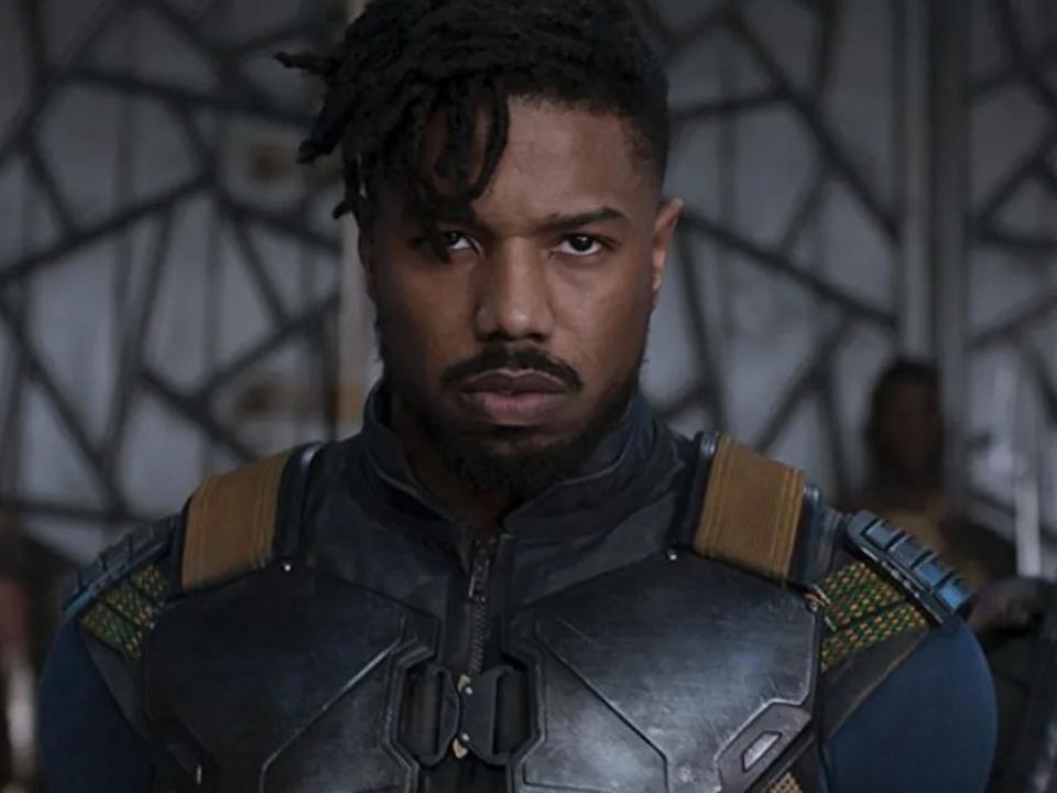 Michael B. Jordan as Killmonger in "Black Panther."