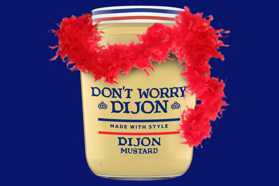 Grey Poupon Is Selling ‘Don’t Worry Dijon Mustard Jars After Olivia Wilde Shared Her Salad Dressing