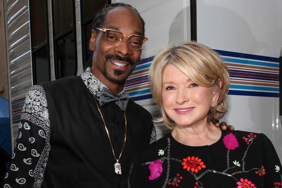 Christopher Polk/Getty Snoop Dogg and Martha Stewart.