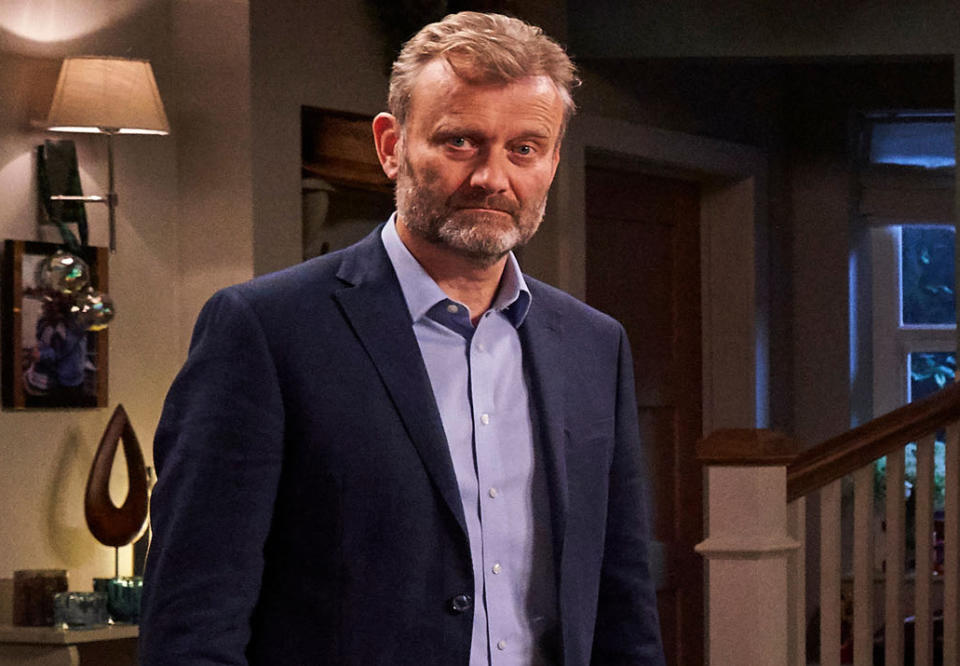 Hugh Dennis is back as Toby.