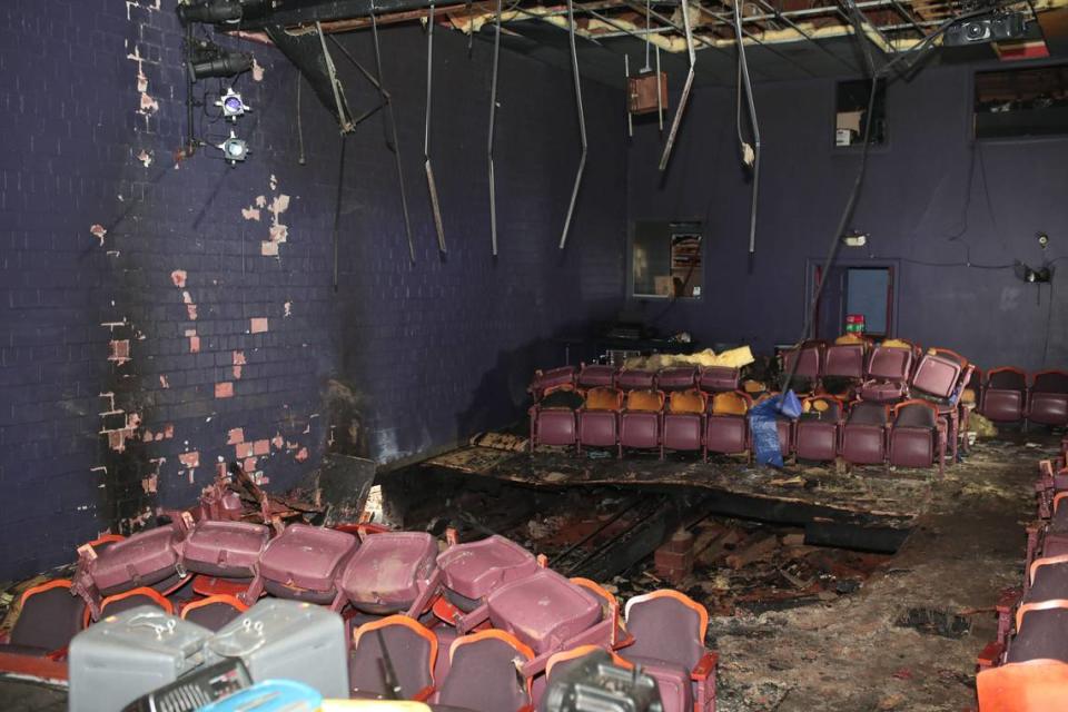 Charlotte Theatre launched a fund to help it recover after an electrical fire extensively damaged its auditorium on Queens Road,