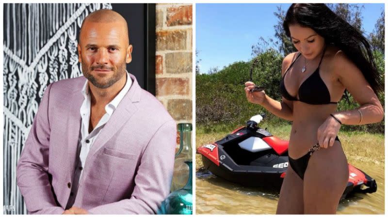 Mike has been linked to part-time model Casey Stewart Photo: Channel 9/ Instagram