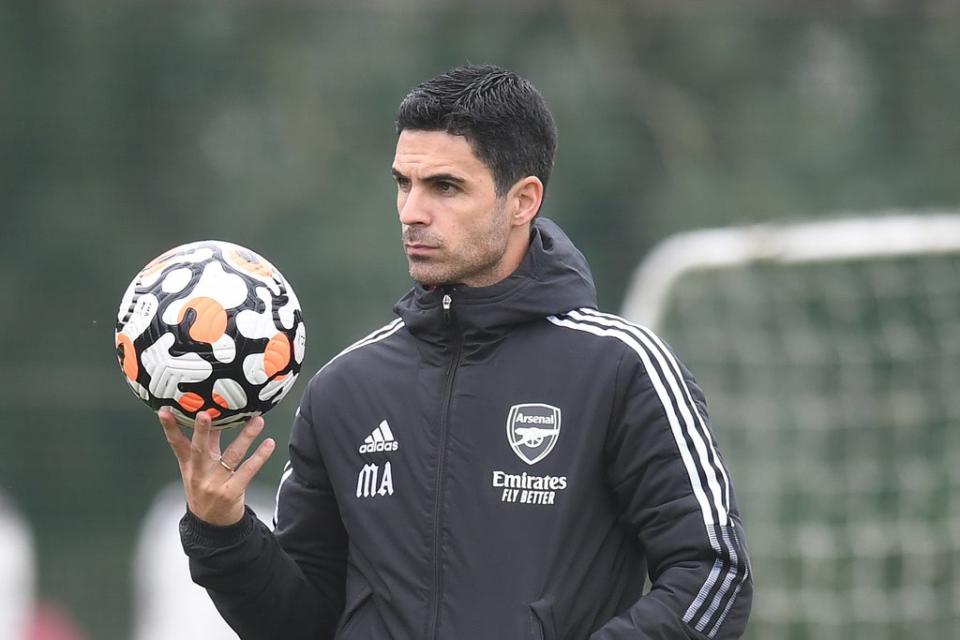 Arsenal’s Mikel Arteta is the Premier League Manager of the Month for September (Arsenal FC via Getty Images)