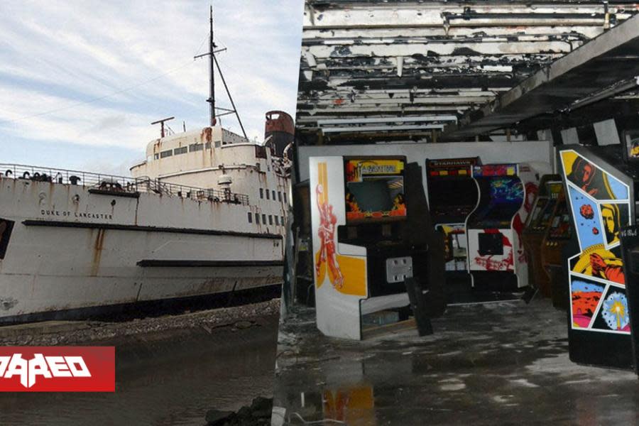 Coleccionista rescató 50 máquinas arcade que estuvieron abandonadas en un barco durante casi 30 años