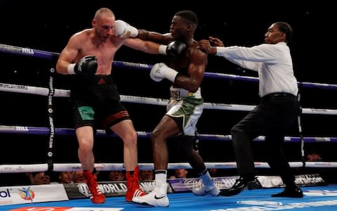 Buatsi stopped Ceuvas in the fifth round at the O2 - Credit: REUTERS