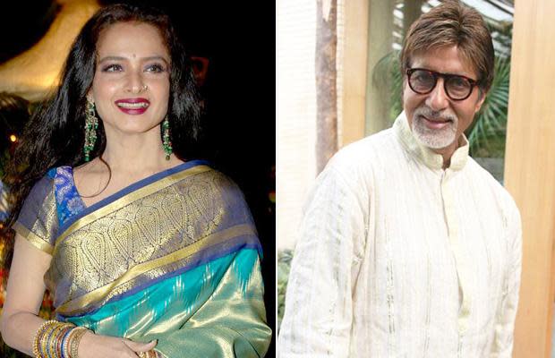 But the current status of the relationship? While Bachchan plays proud grandpa and pa-in-law, appearing on talk shows with his children, holidaying with them and his wife abroad, Rekha cuts a lonely figure, attending events with her manager, Farzana.