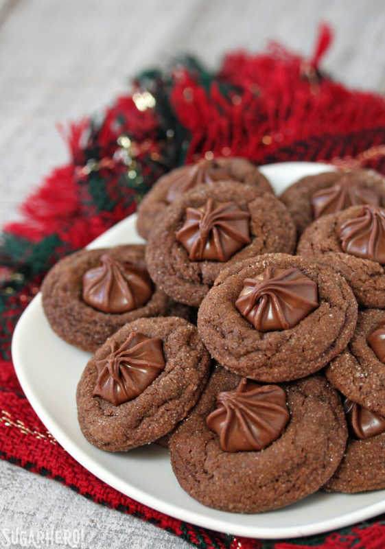 <p>Sugar Hero</p><p>Soft chocolate gingerbread cookies are the perfect holiday cookie! They’re a great blend of chocolate and gingerbread flavors, with a chocolate star in the middle, and they keep their soft and chewy texture for days.</p><p><strong>Get the recipe: <a href="https://www.sugarhero.com/soft-chocolate-gingerbread-cookies/" rel="nofollow noopener" target="_blank" data-ylk="slk:Soft Chocolate Gingerbread Cookies;elm:context_link;itc:0;sec:content-canvas" class="link rapid-noclick-resp">Soft Chocolate Gingerbread Cookies</a></strong></p>