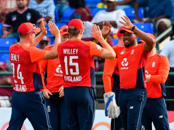 West Indies vs England: David Willey shines as tourists hammer hosts to complete T20 series clean sweep