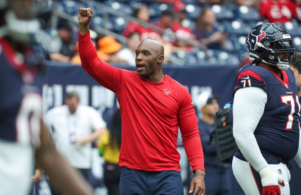 First-year head coach DeMeco Ryans has the Texans in the playoffs.