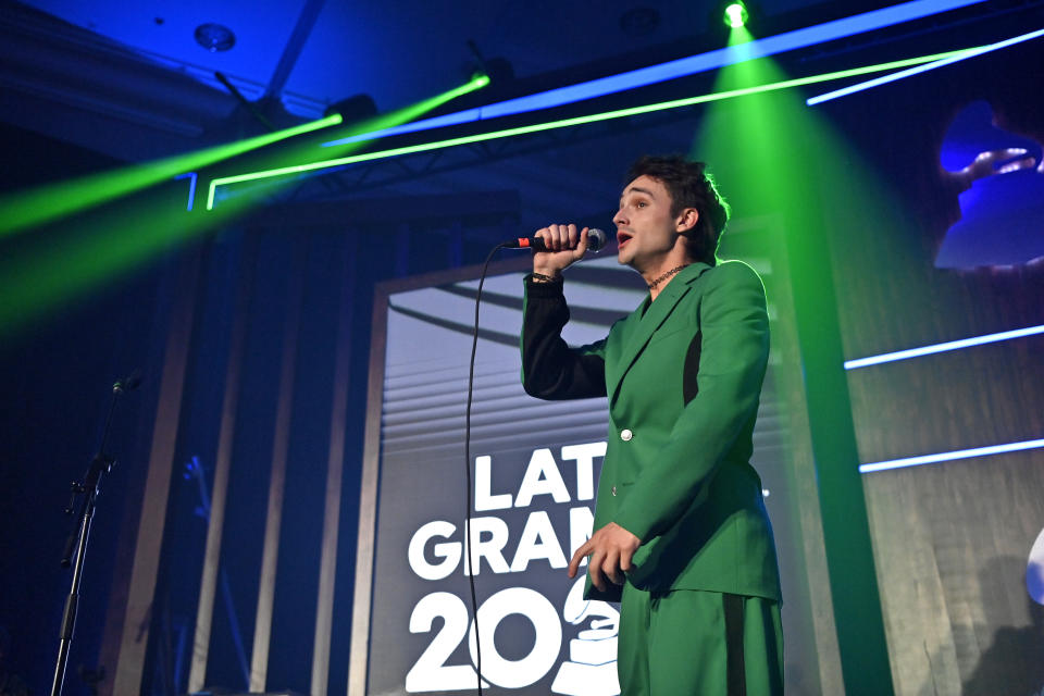 LAS VEGAS, NEVADA - NOVEMBER 15: Pol Granch attends 2022 Best New Artist Showcase during the 23rd annual Latin Grammy Awards on November 15, 2022 in Las Vegas, Nevada. (Photo by David Becker/Getty Images for The Latin Recording Academy)