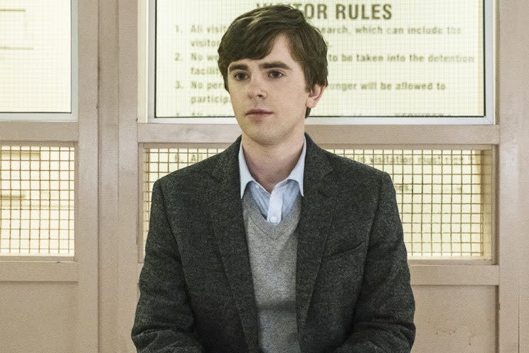 Freddie Highmore in AMC's Bates Motel (Photo: Cate Cameron/A&E Networks)